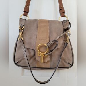 CHLOÉ LEXA SUEDE BAG SMALL
